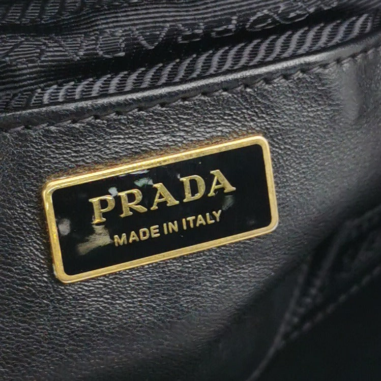 Prada Gaufre East West Shoulder Bag