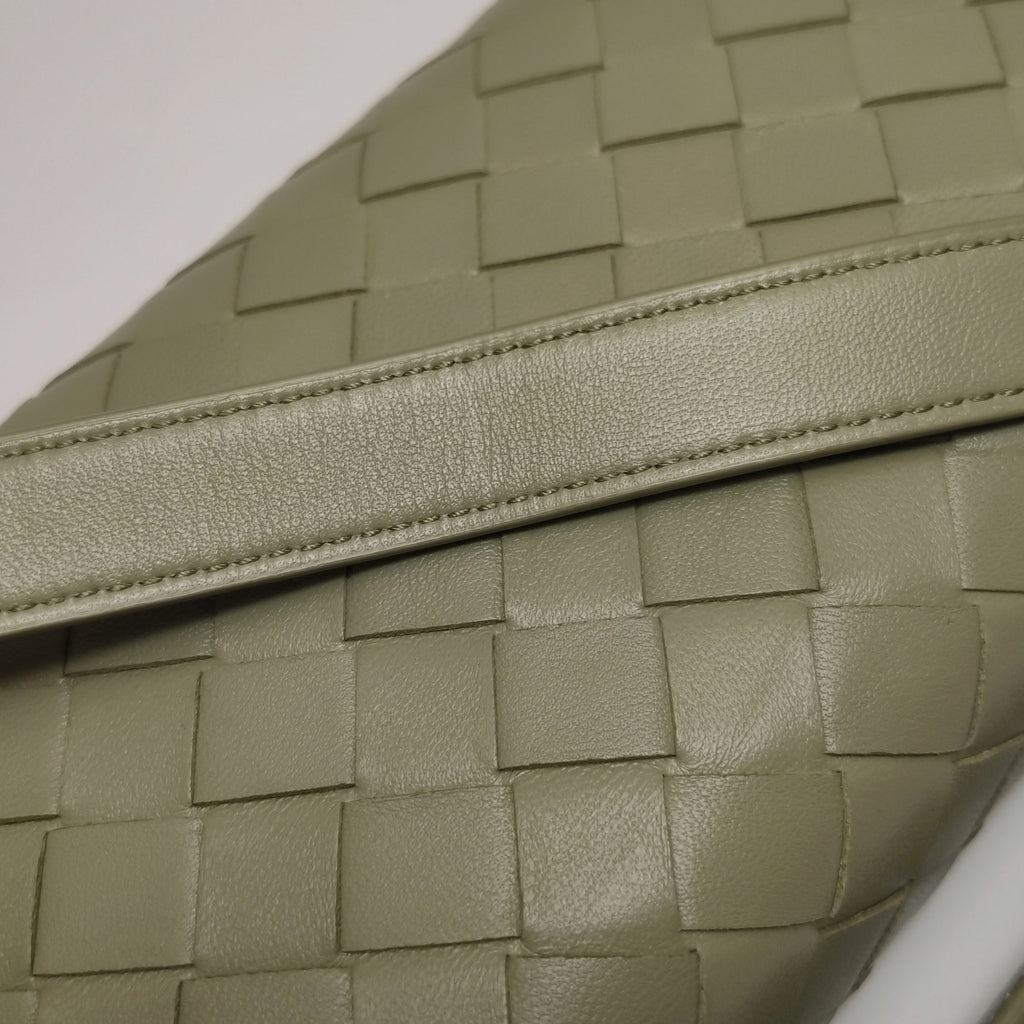 Bottega Veneta Andiamo Crossbody Travertine