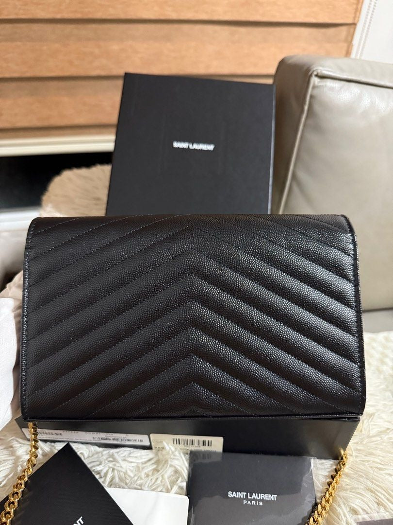 Saint Laurent	Wallet On Chain Large
