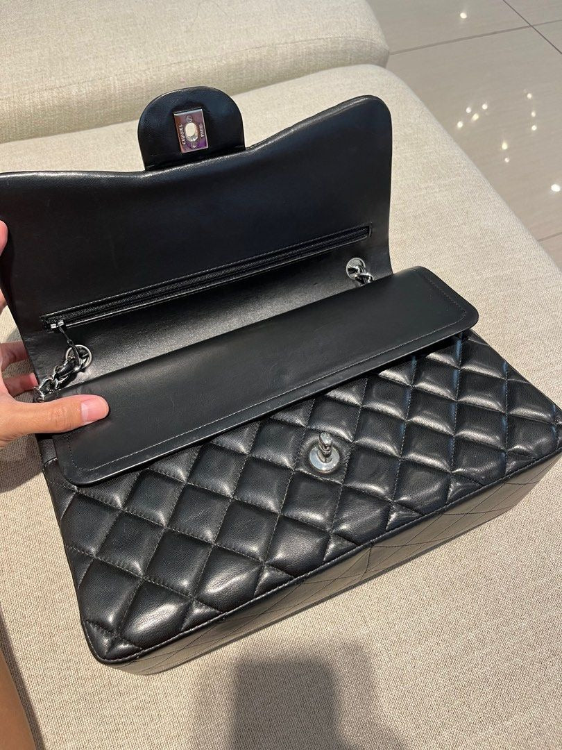 Chanel Double Flap Jumbo Lambskin