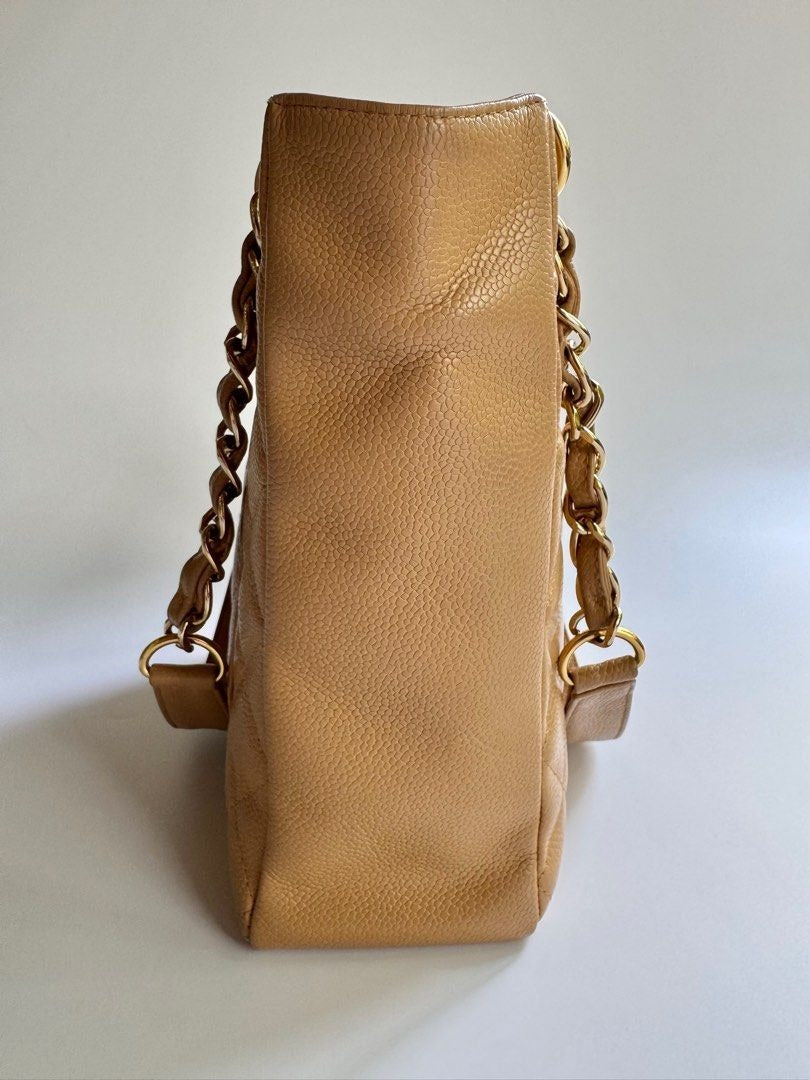 Chanel Petite Shopping Tote Caviar