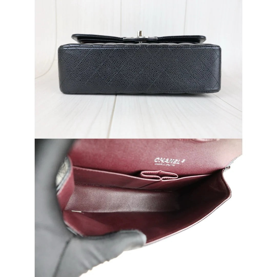 Chanel Double Flap Small Caviar