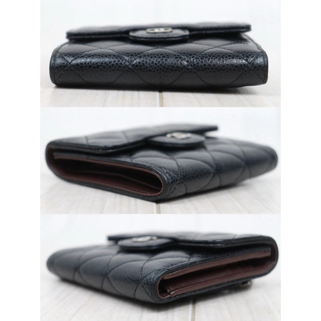 Chanel Small Flap Wallet Caviar