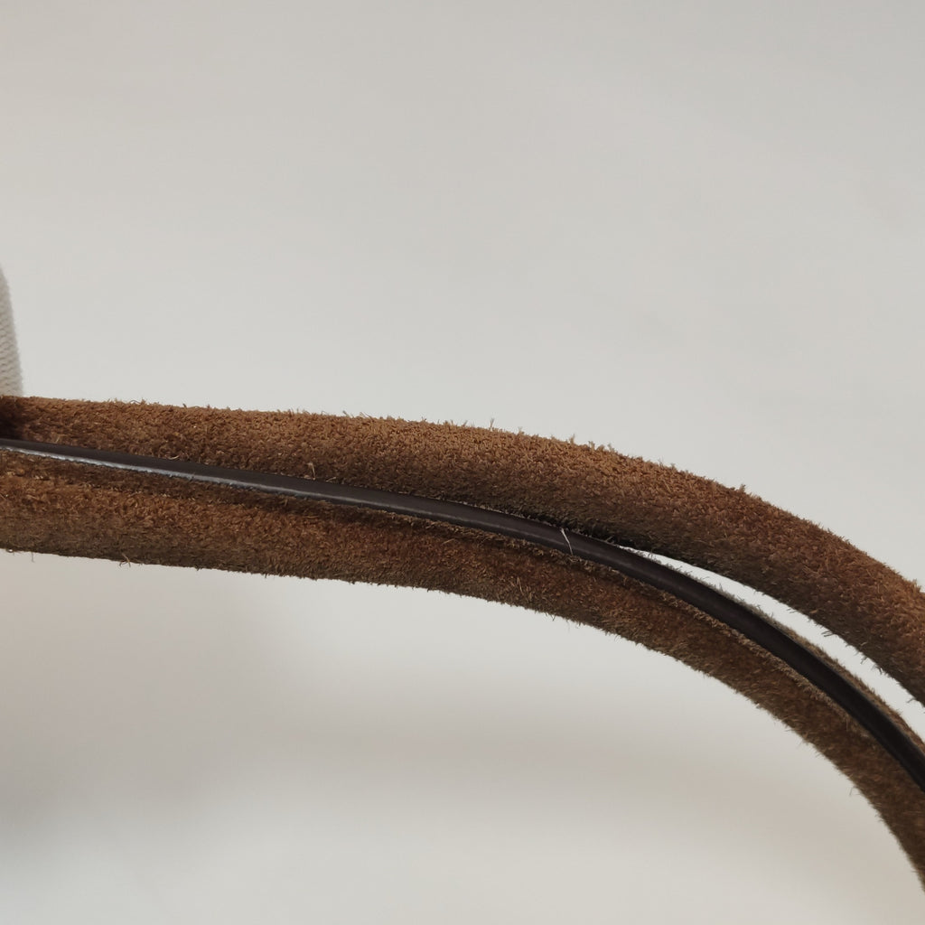 Prada Bonnie Large Suede Brown