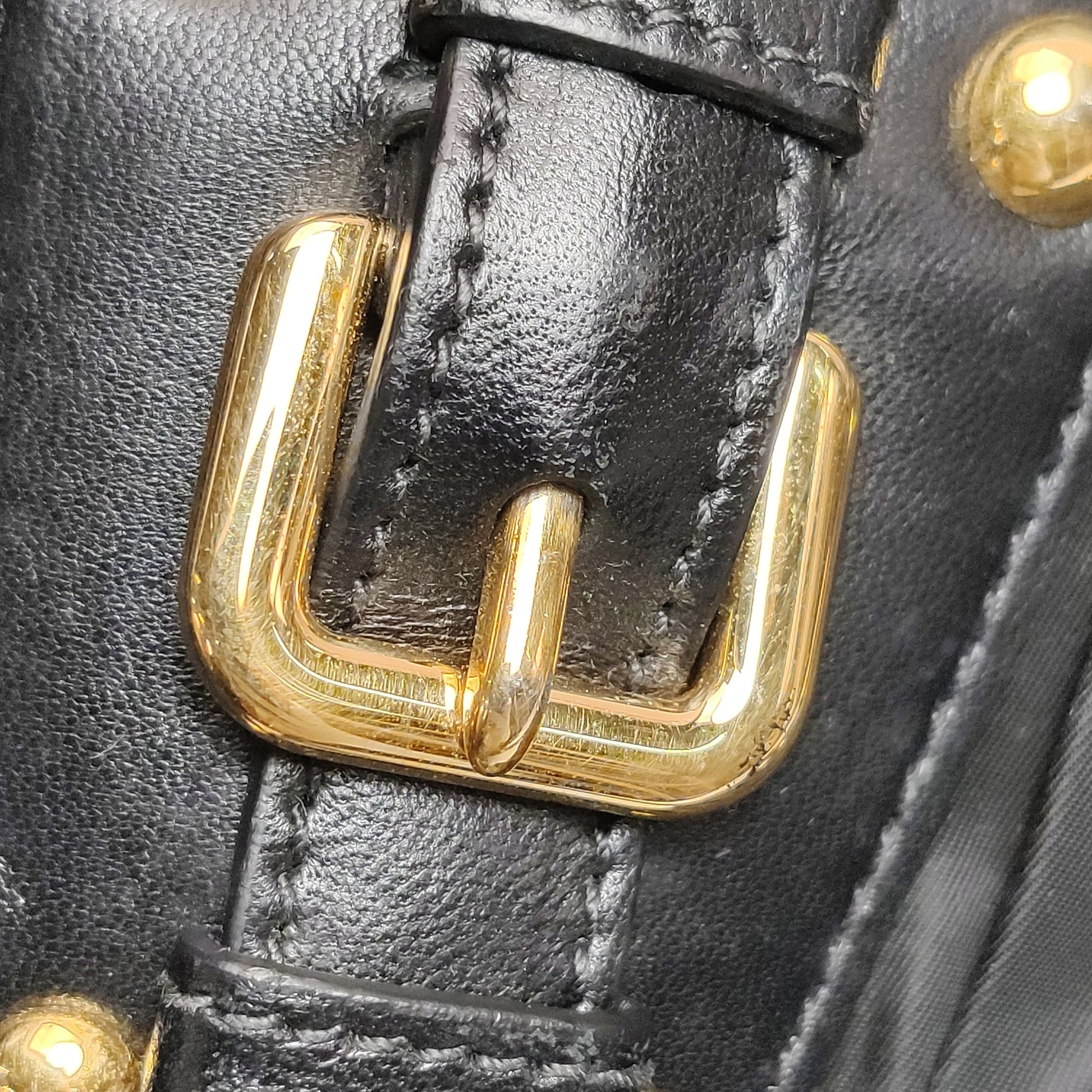 Prada Gaufre East West Shoulder Bag