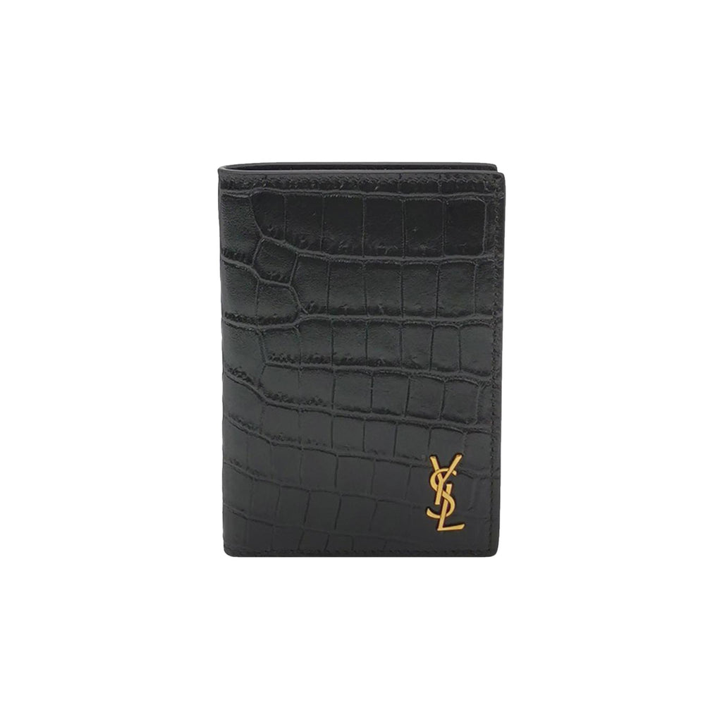 Saint Laurent Tiny Cassandre Passport Holder