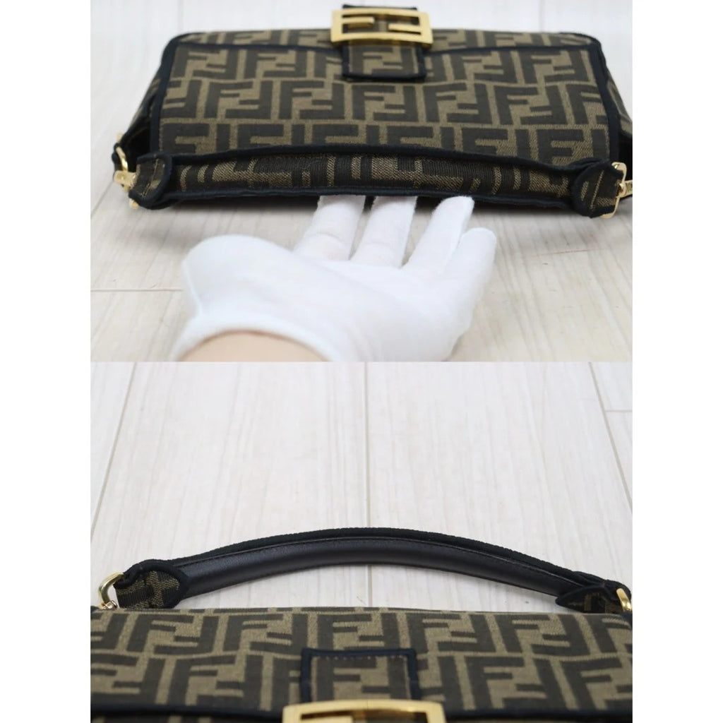 Fendi Baguette Zucca Medium