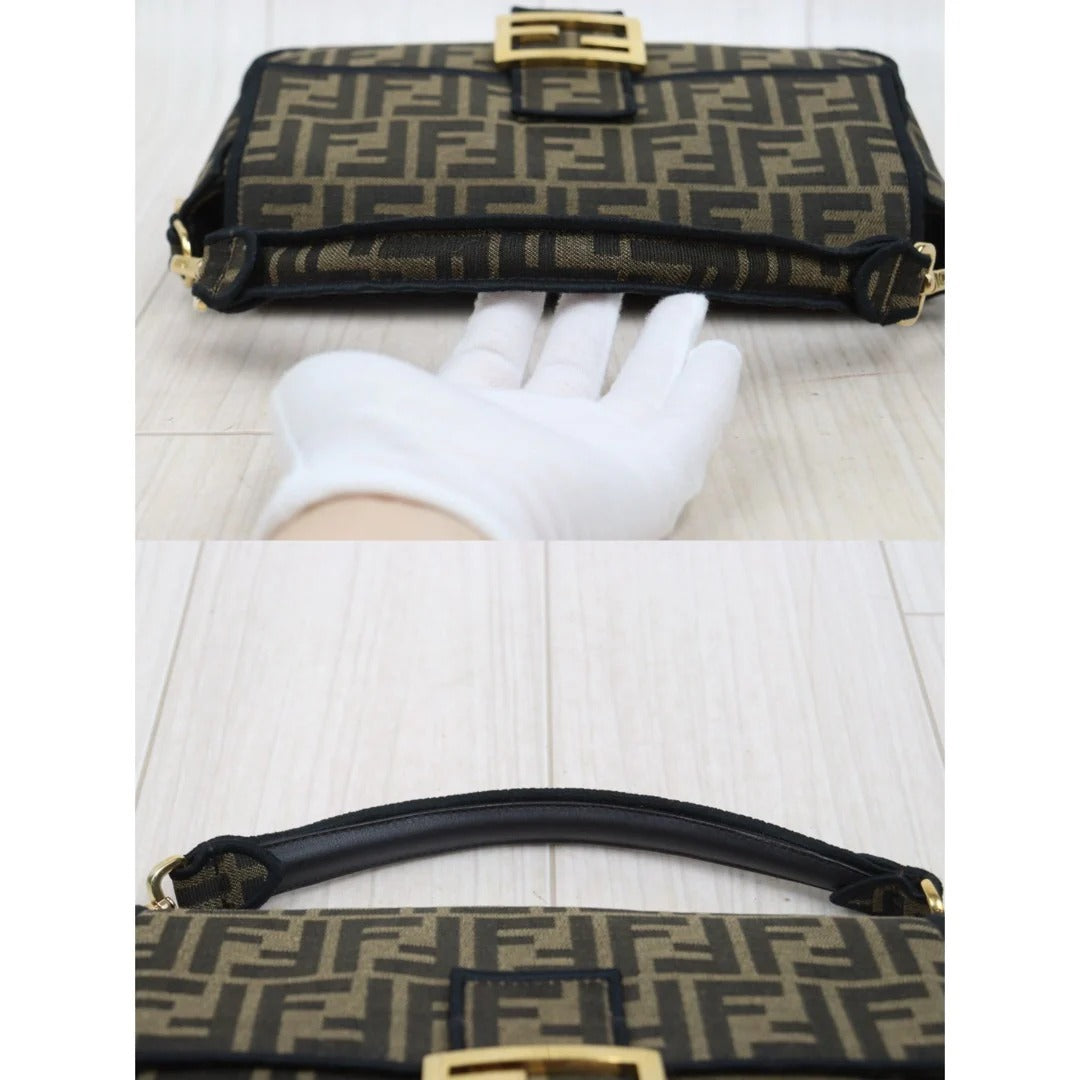 Fendi Baguette Zucca Medium