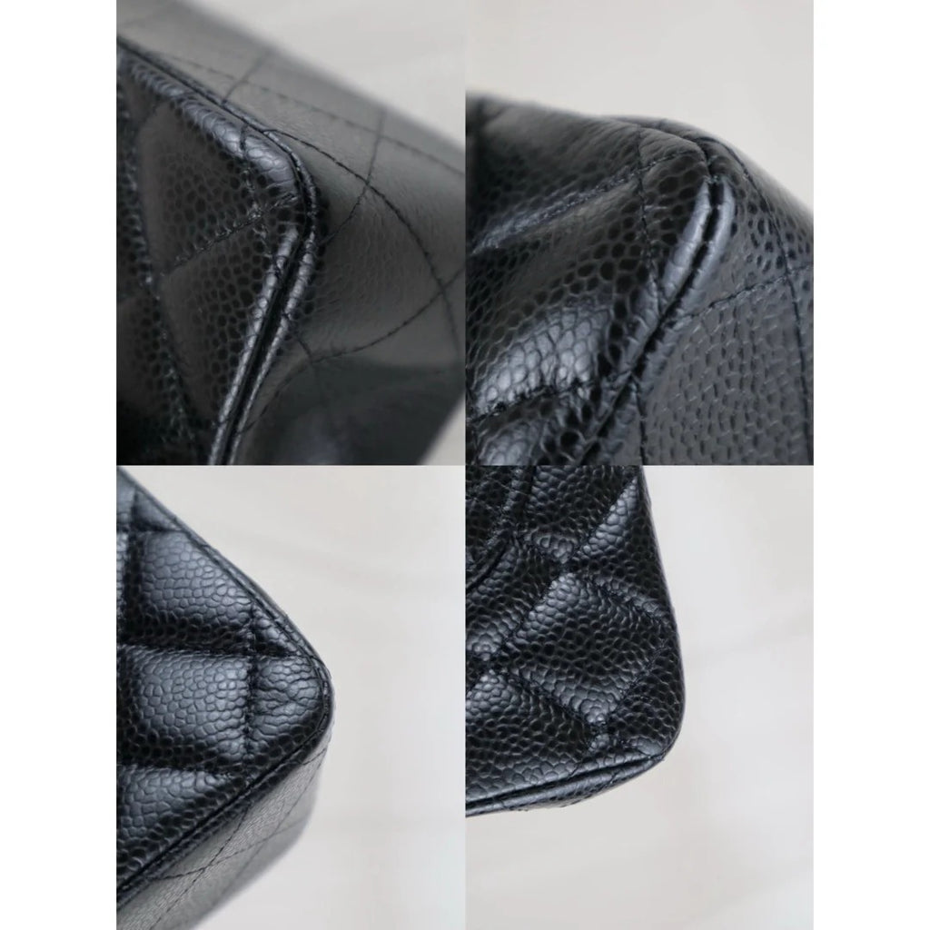 Chanel Double Flap Small Caviar