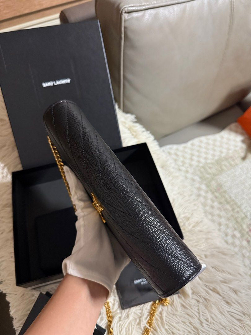 Saint Laurent	Wallet On Chain Large