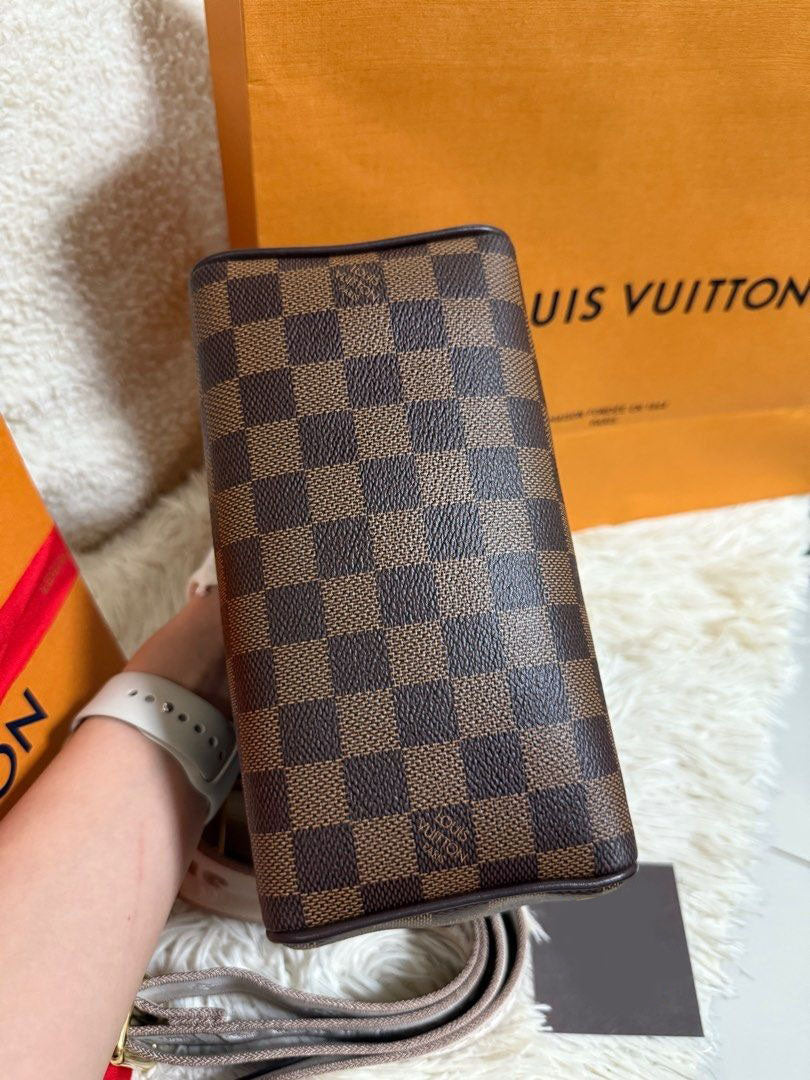 Louis Vuitton Speedy 20 Bandouliere Damier Ebene