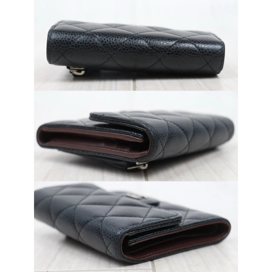 Chanel Small Flap Wallet Caviar