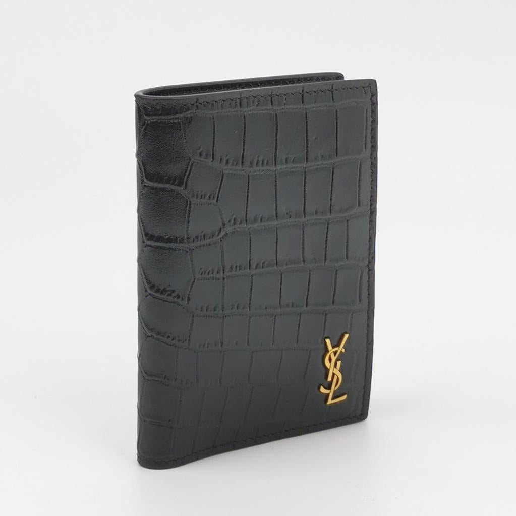 Saint Laurent Tiny Cassandre Passport Holder