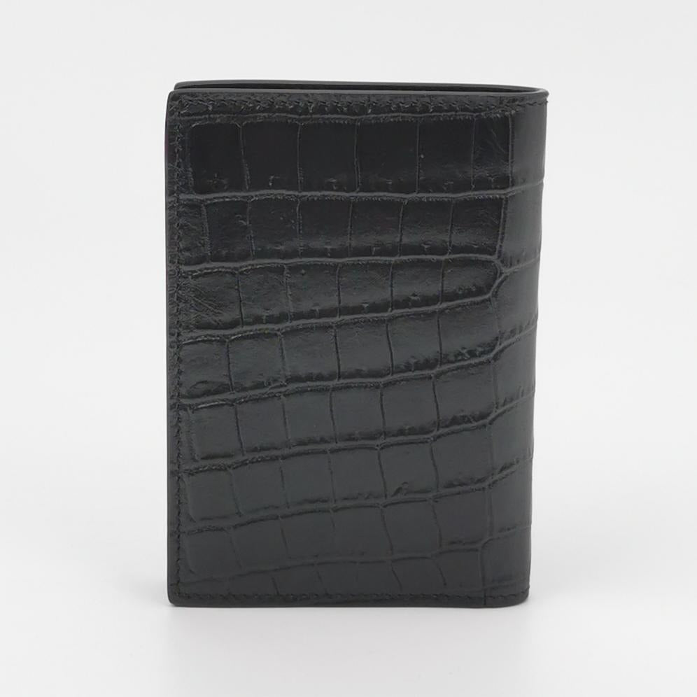 Saint Laurent Tiny Cassandre Passport Holder