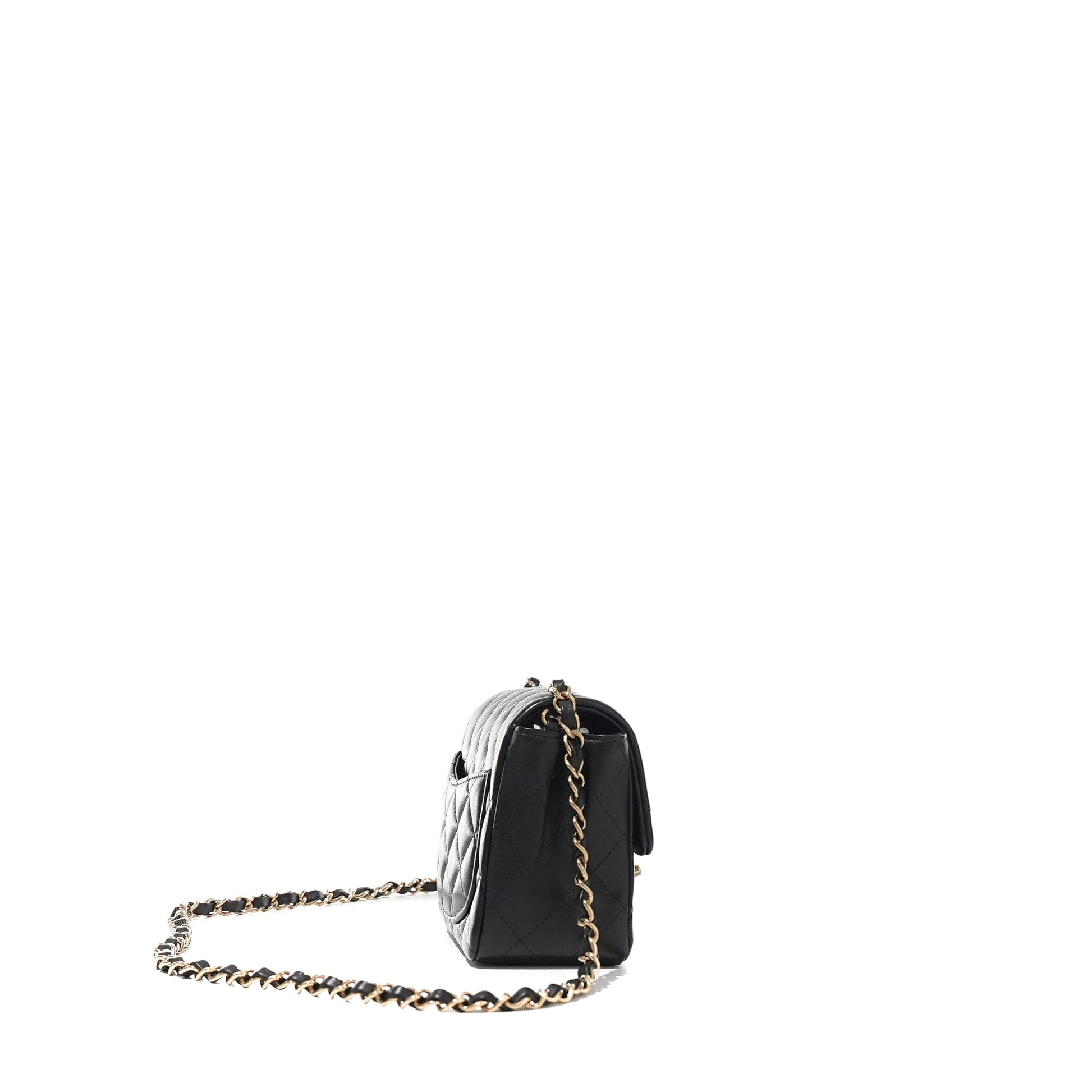 Chanel Mini Square Classic Flap Lambskin