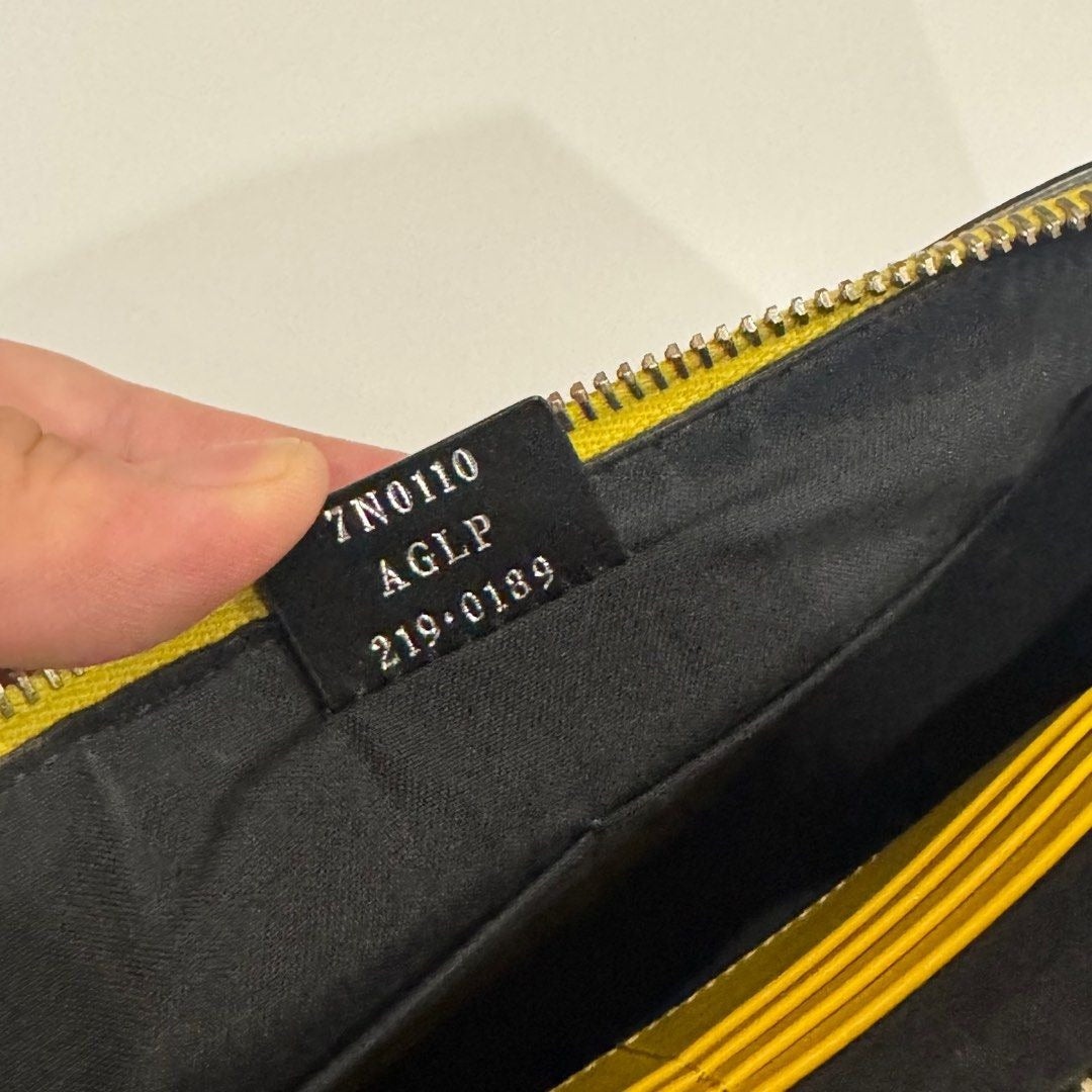 Fendi Zucchino FF Clutch