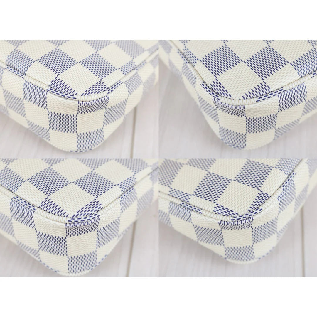 Louis Vuitton	Pochette NM Damier Azur