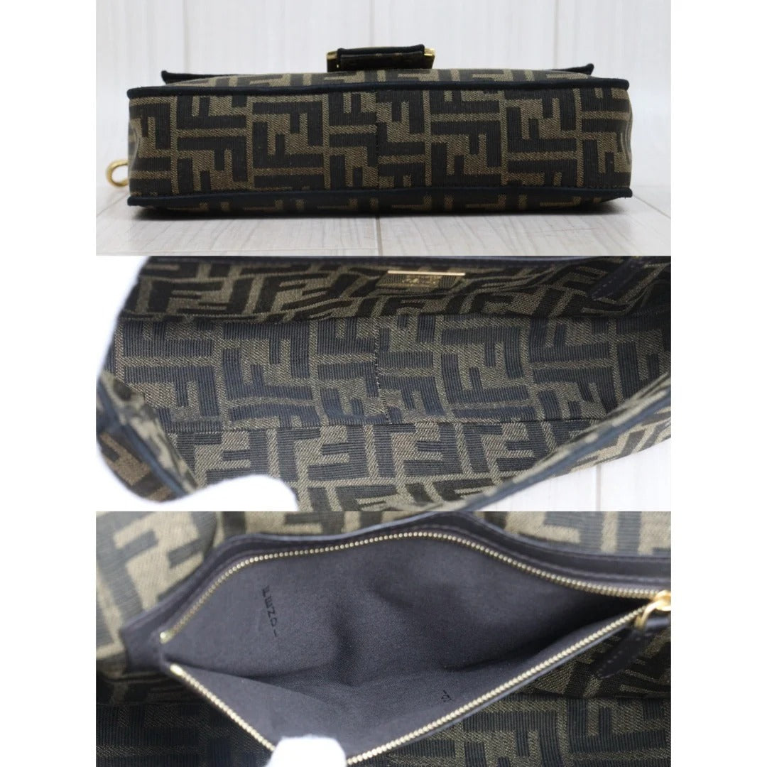 Fendi Baguette Zucca Medium