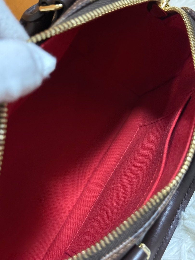 Louis Vuitton Speedy 20 Bandouliere Damier Ebene