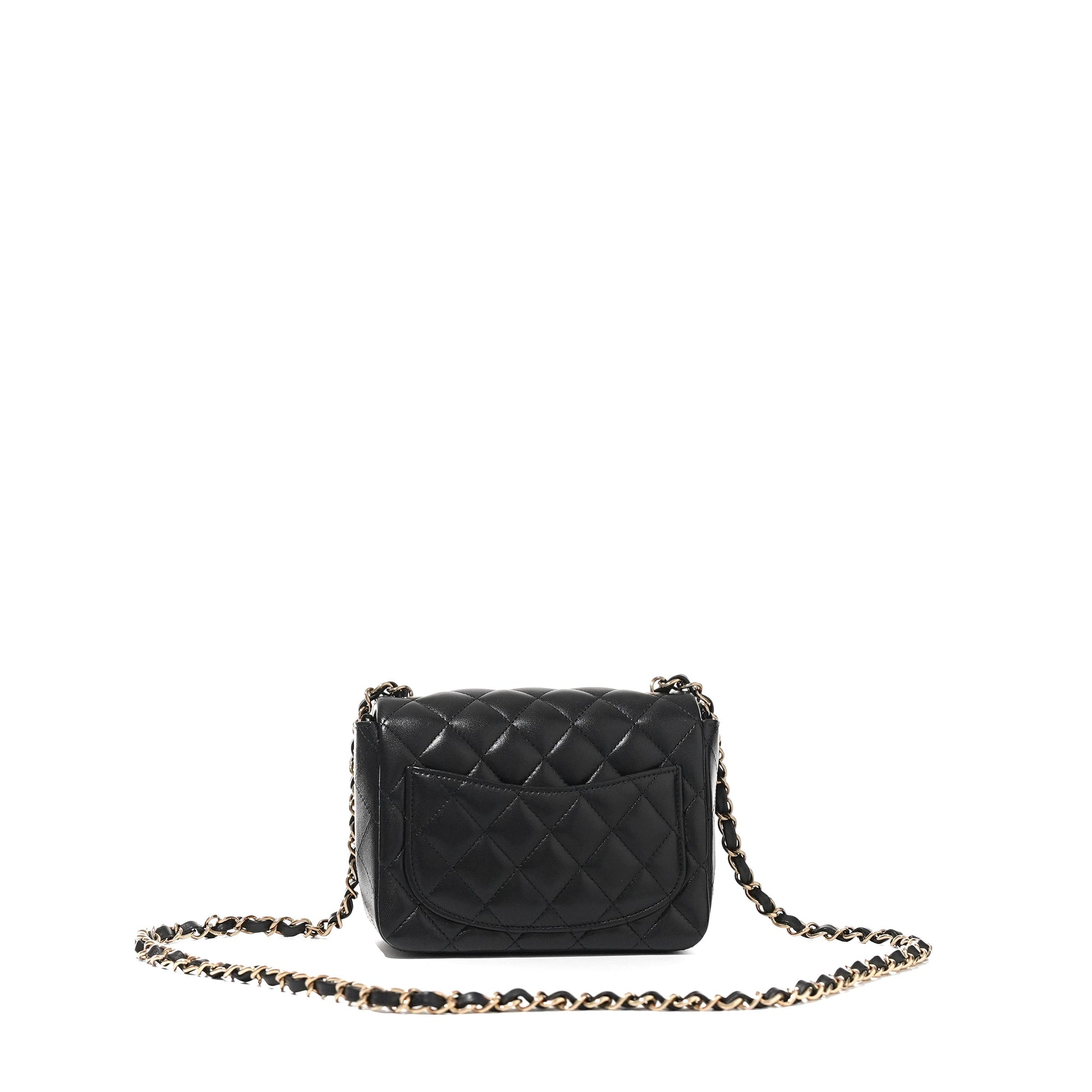Chanel Mini Square Classic Flap Lambskin