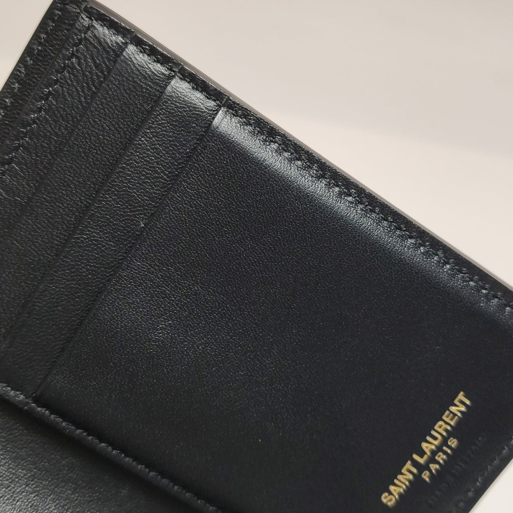 Saint Laurent Tiny Cassandre Passport Holder