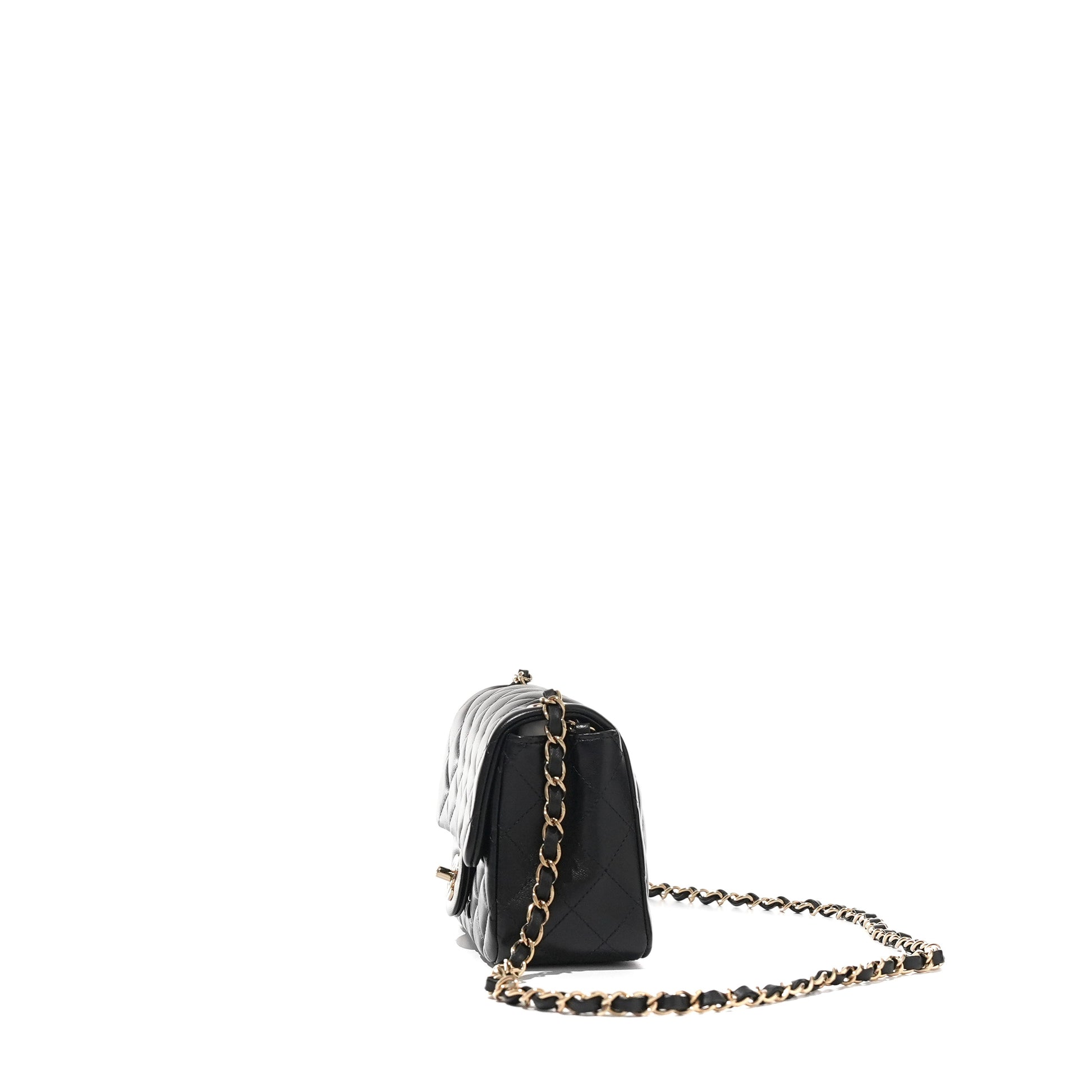 Chanel Mini Square Classic Flap Lambskin