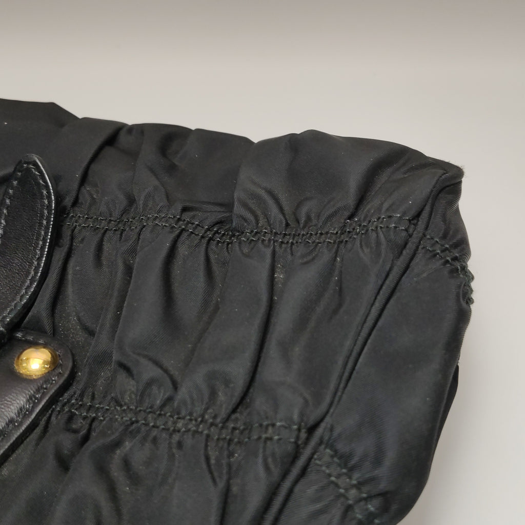 Prada Gaufre East West Shoulder Bag