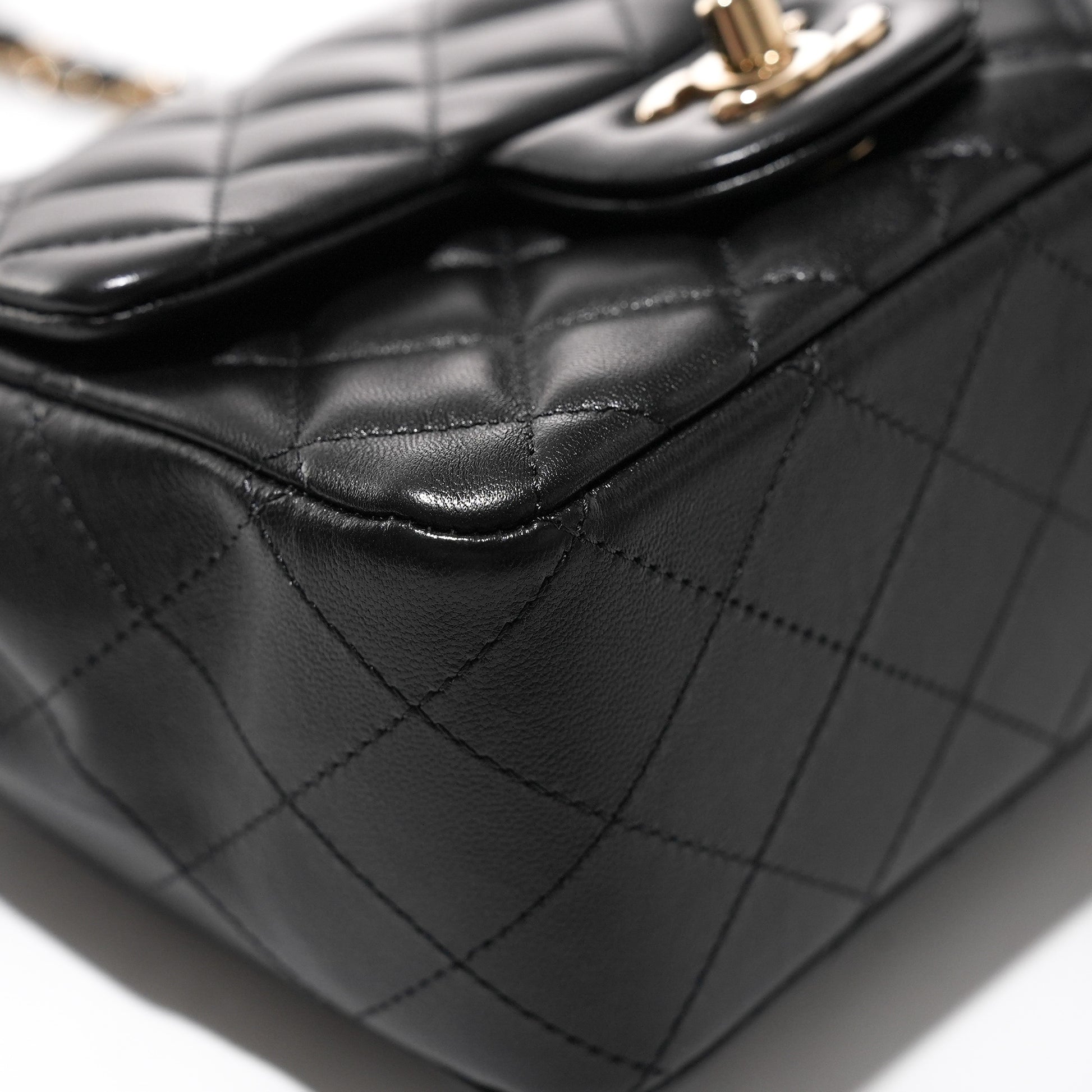 Chanel Mini Square Classic Flap Lambskin
