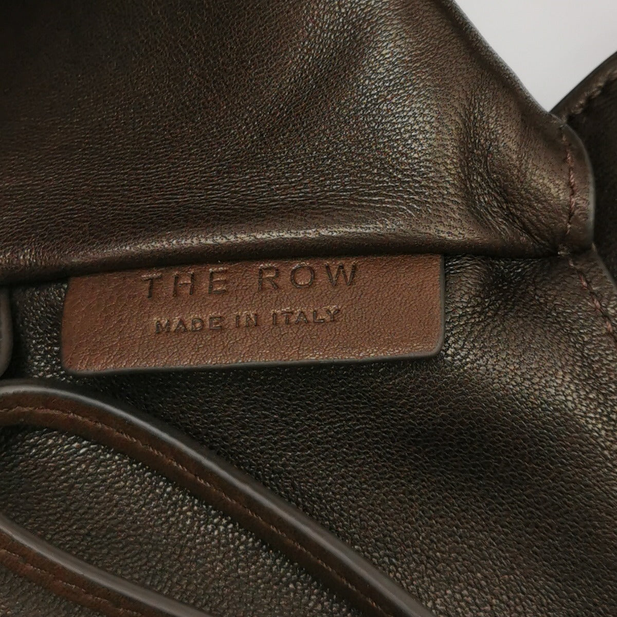 The Row Bindle Stitch Medium Deep Brown