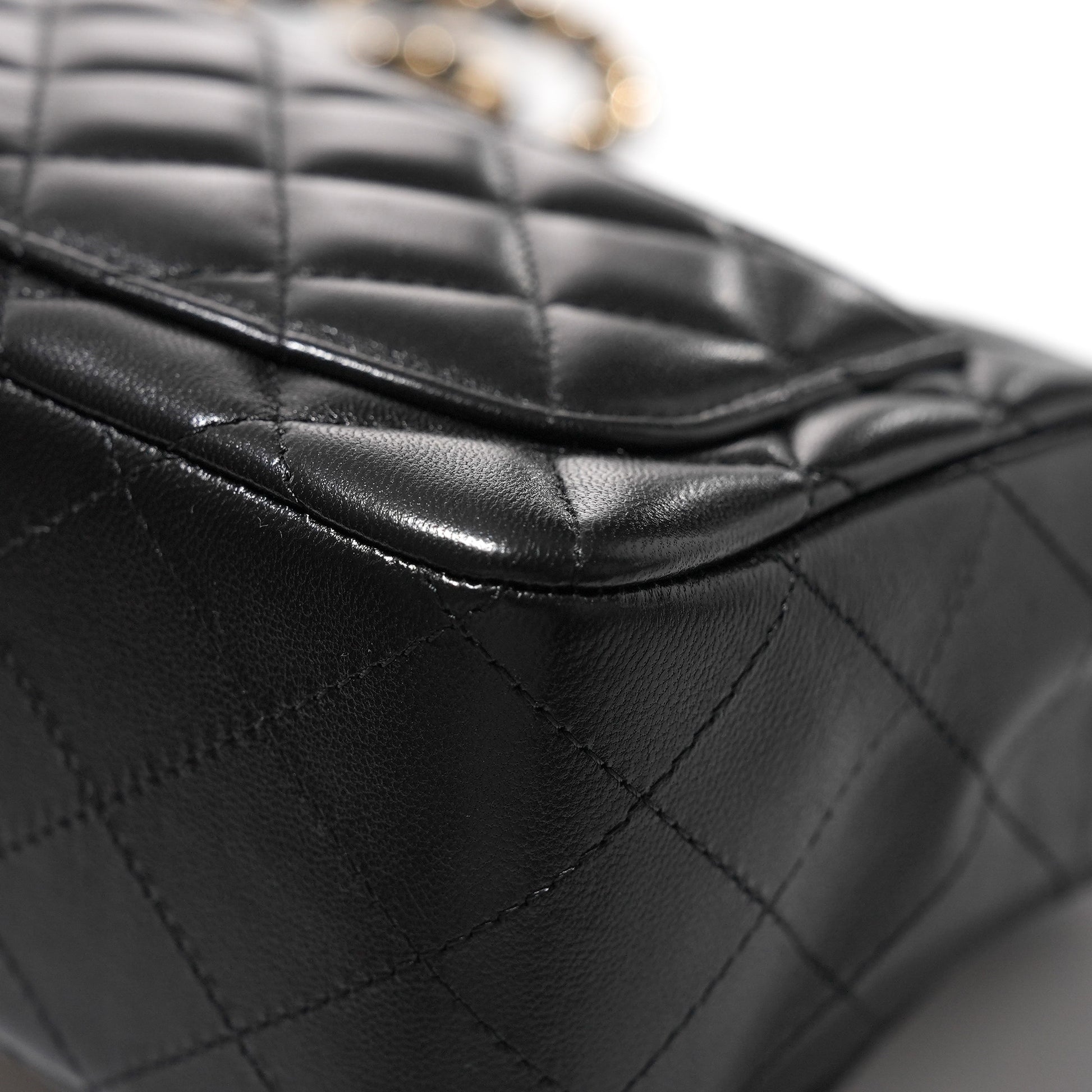 Chanel Mini Square Classic Flap Lambskin