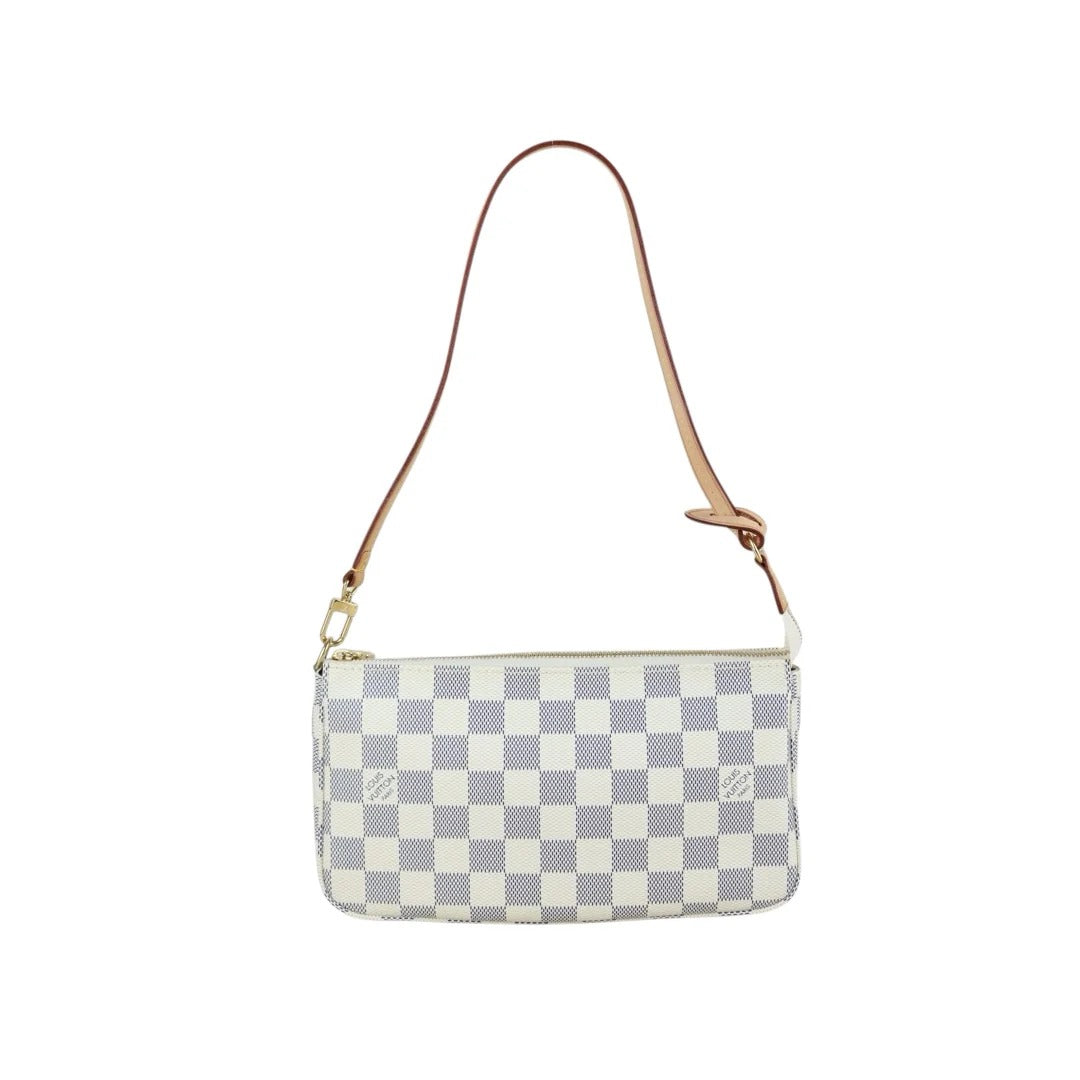 Louis Vuitton	Pochette NM Damier Azur