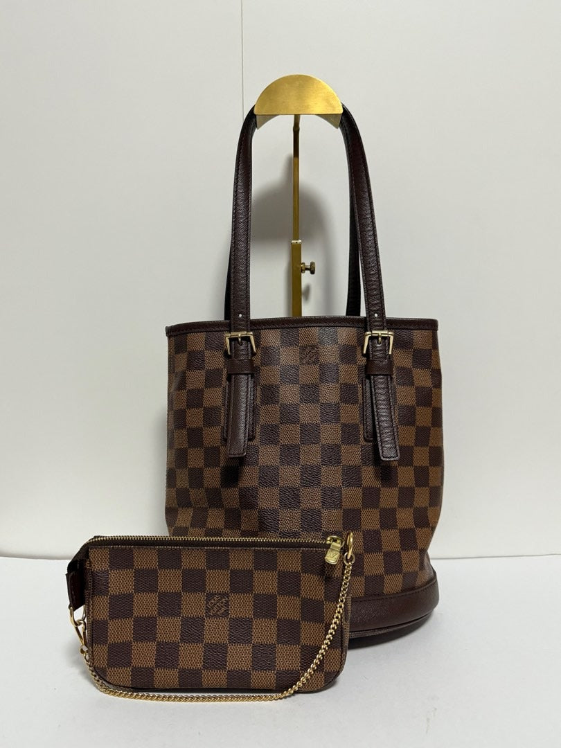 Louis Vuitton Bundle Marais Bucket + Mini Pochette
