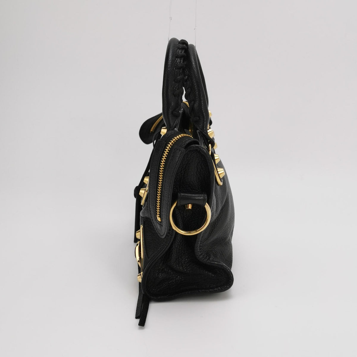 Balenciaga Mini City Metallic Edge Black