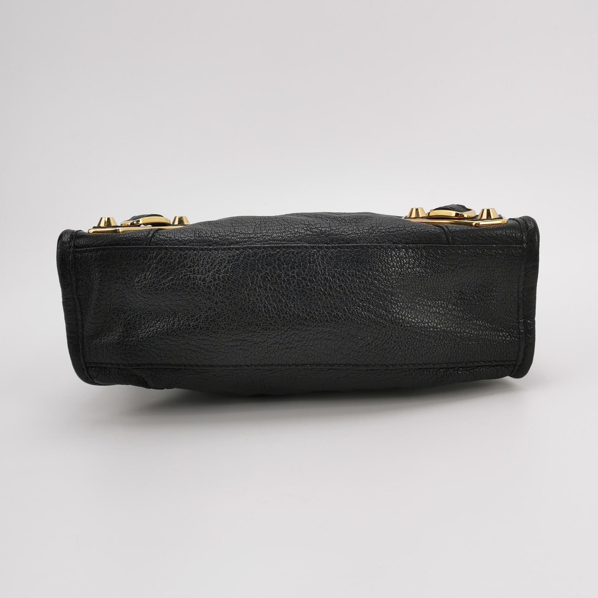 Balenciaga Mini City Metallic Edge Black