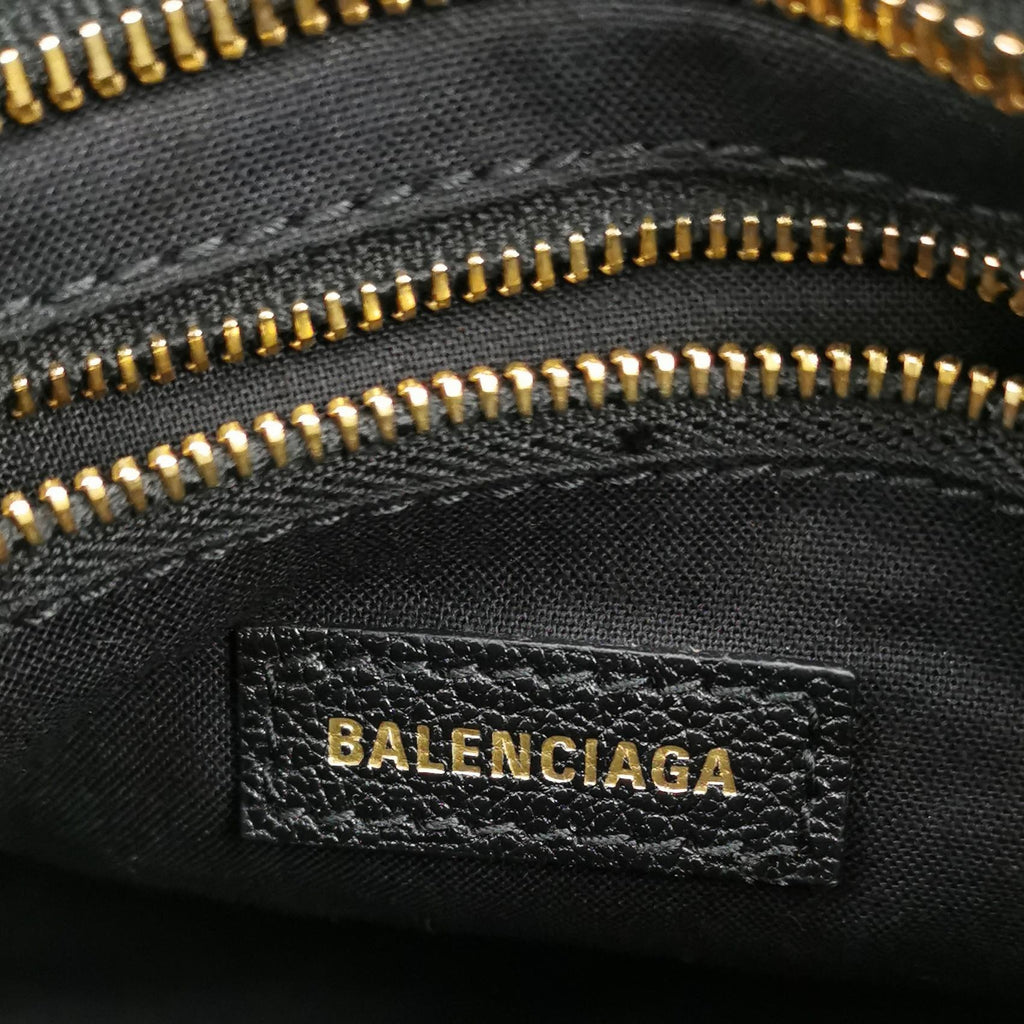 Balenciaga Mini City Metallic Edge Black