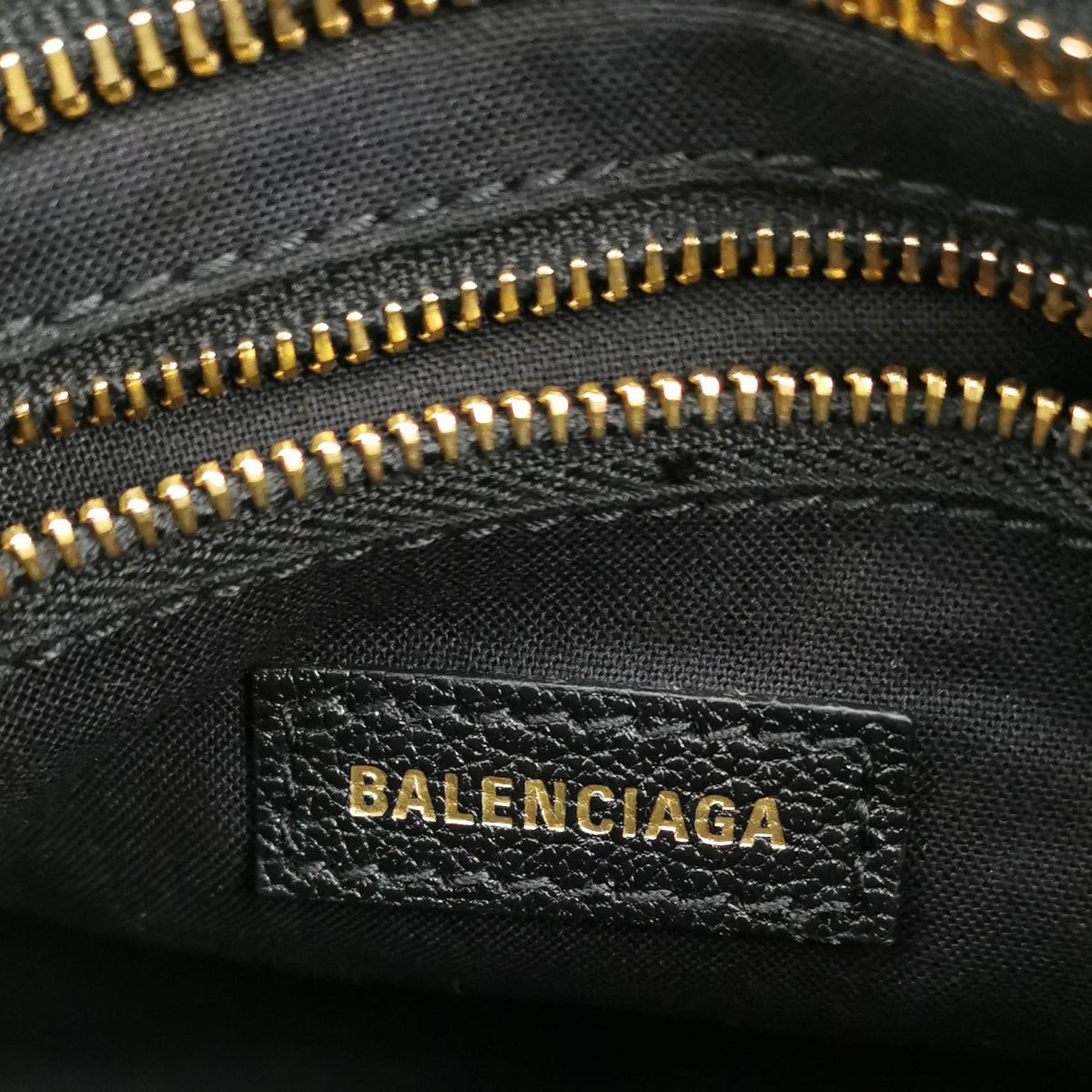 Balenciaga Mini City Metallic Edge Black