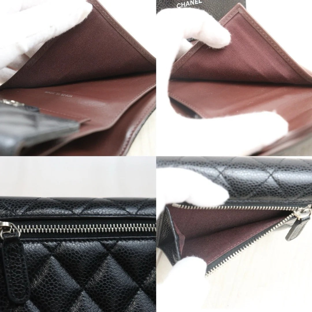 Chanel Small Flap Wallet Caviar