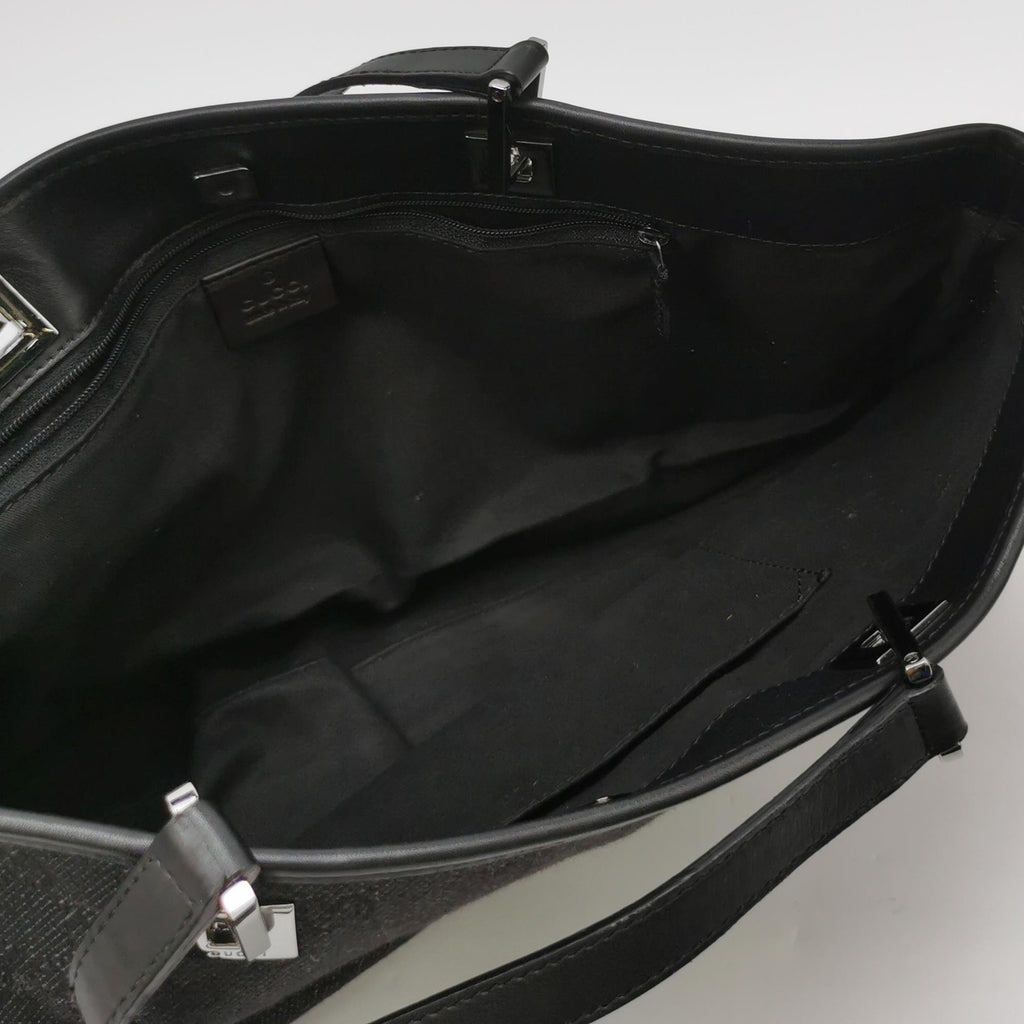 Gucci Canvas East West Tote
