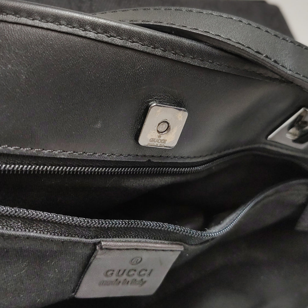 Gucci Canvas East West Tote