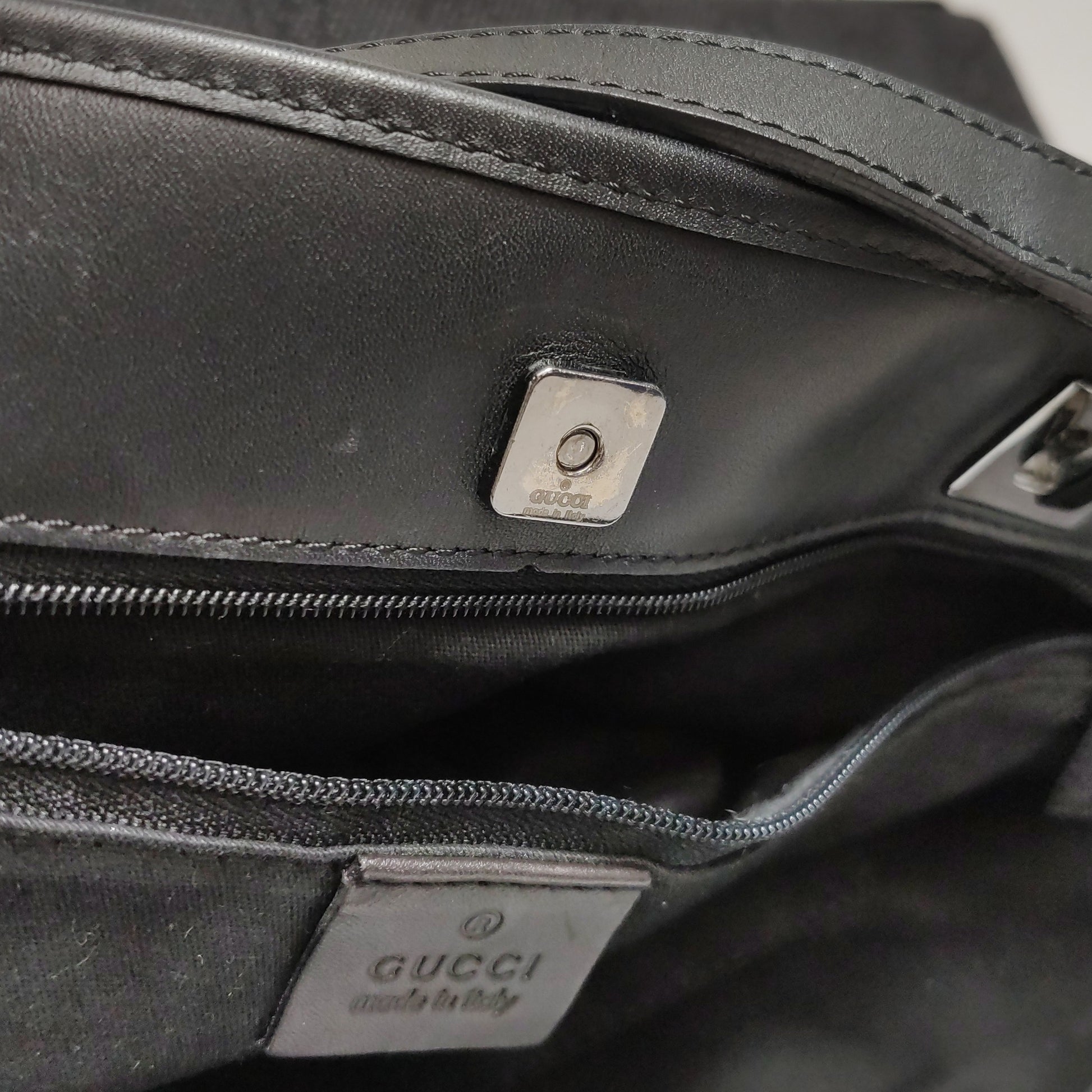 Gucci Canvas East West Tote