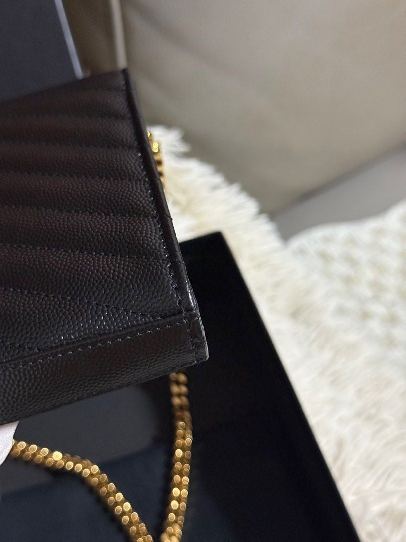 Saint Laurent	Wallet On Chain Large