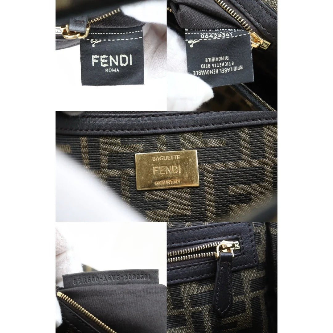 Fendi Baguette Zucca Medium