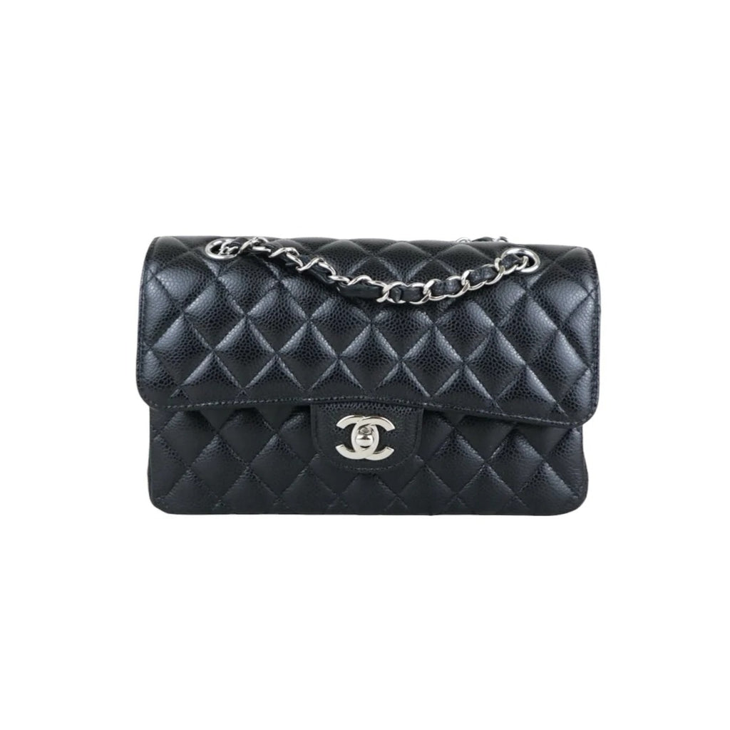 Chanel Double Flap Small Caviar