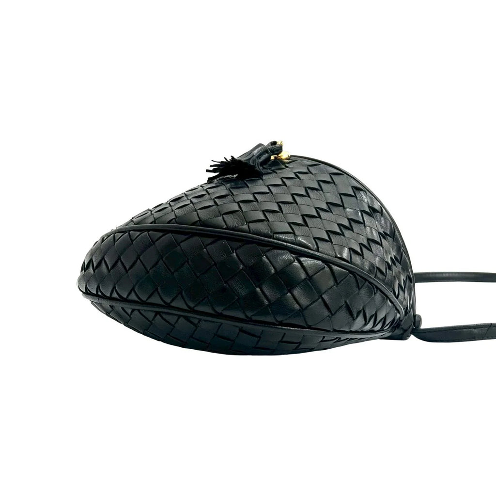 Bottega Veneta Intrecciato Tassel Crossbody