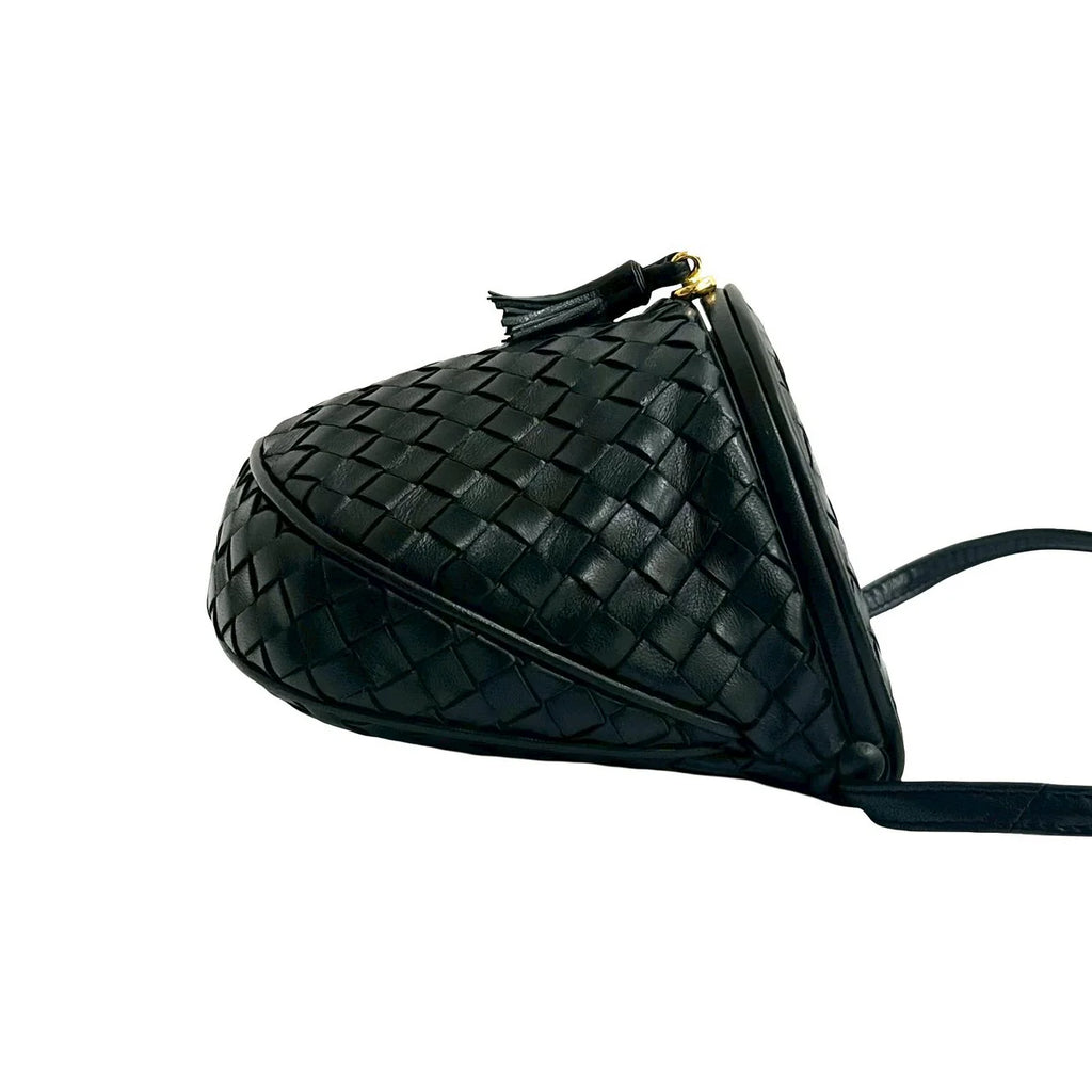 Bottega Veneta Intrecciato Tassel Crossbody