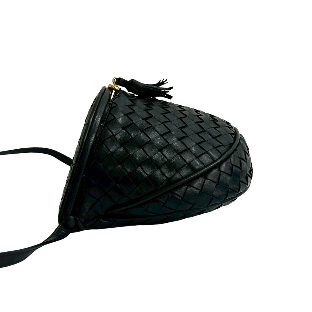 Bottega Veneta Intrecciato Tassel Crossbody