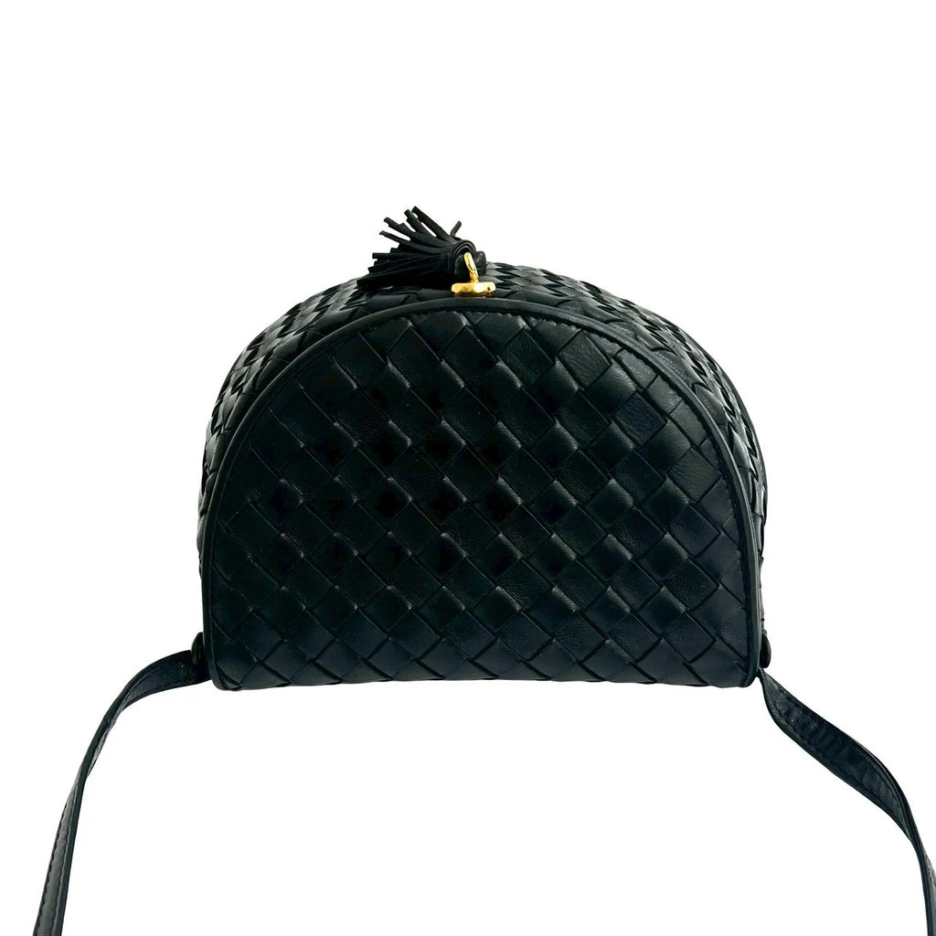 Bottega Veneta Intrecciato Tassel Crossbody