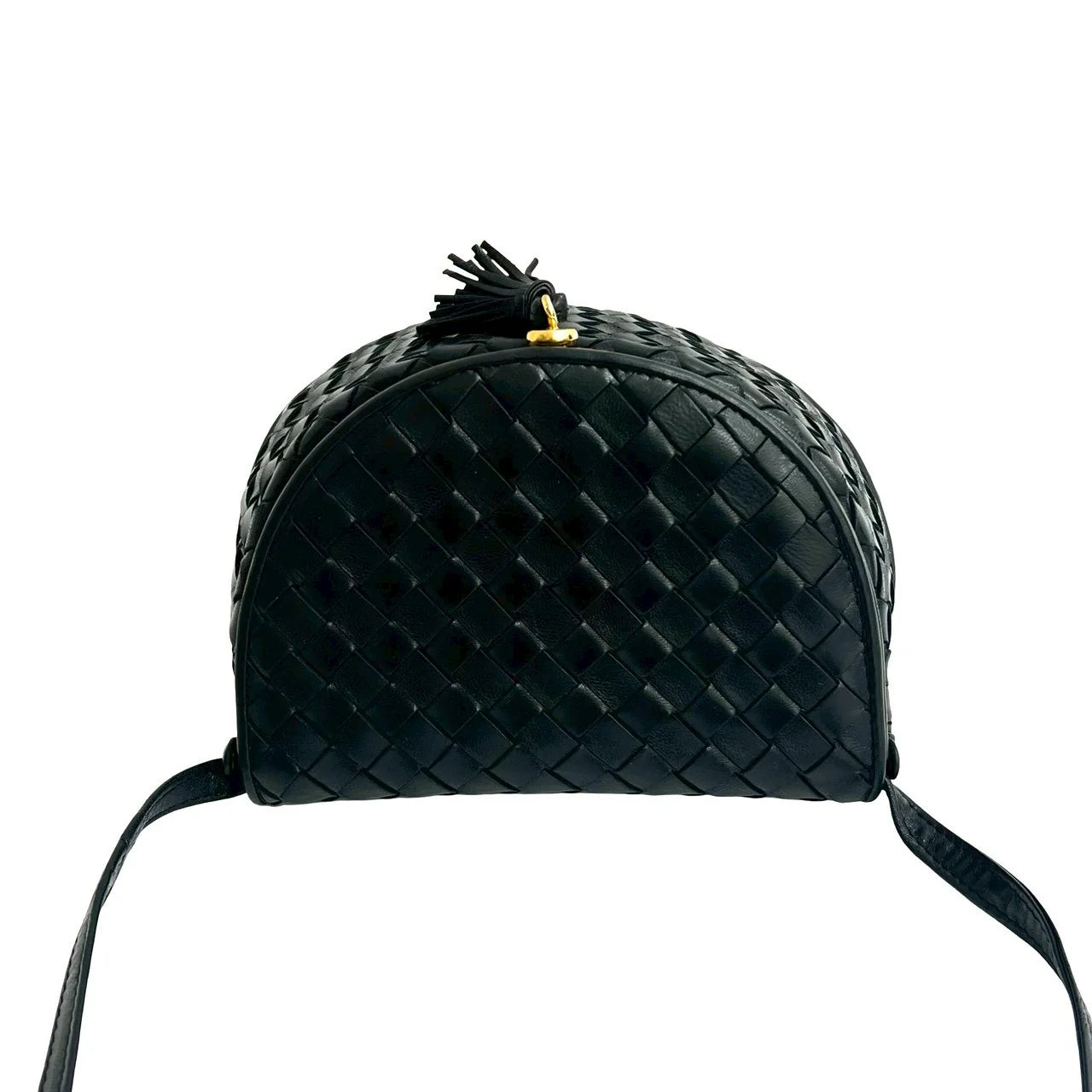 Bottega Veneta Intrecciato Tassel Crossbody