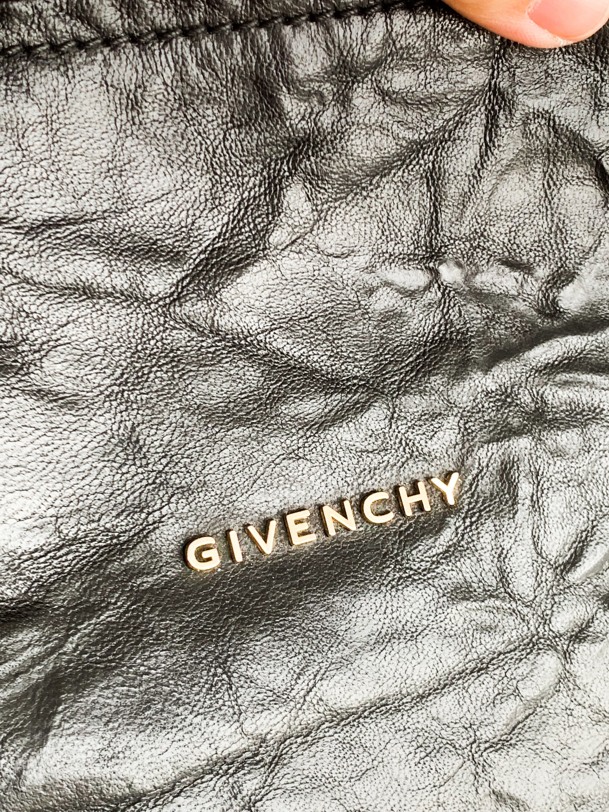 Givenchy Pandora Tumbled Medium Sheepskin