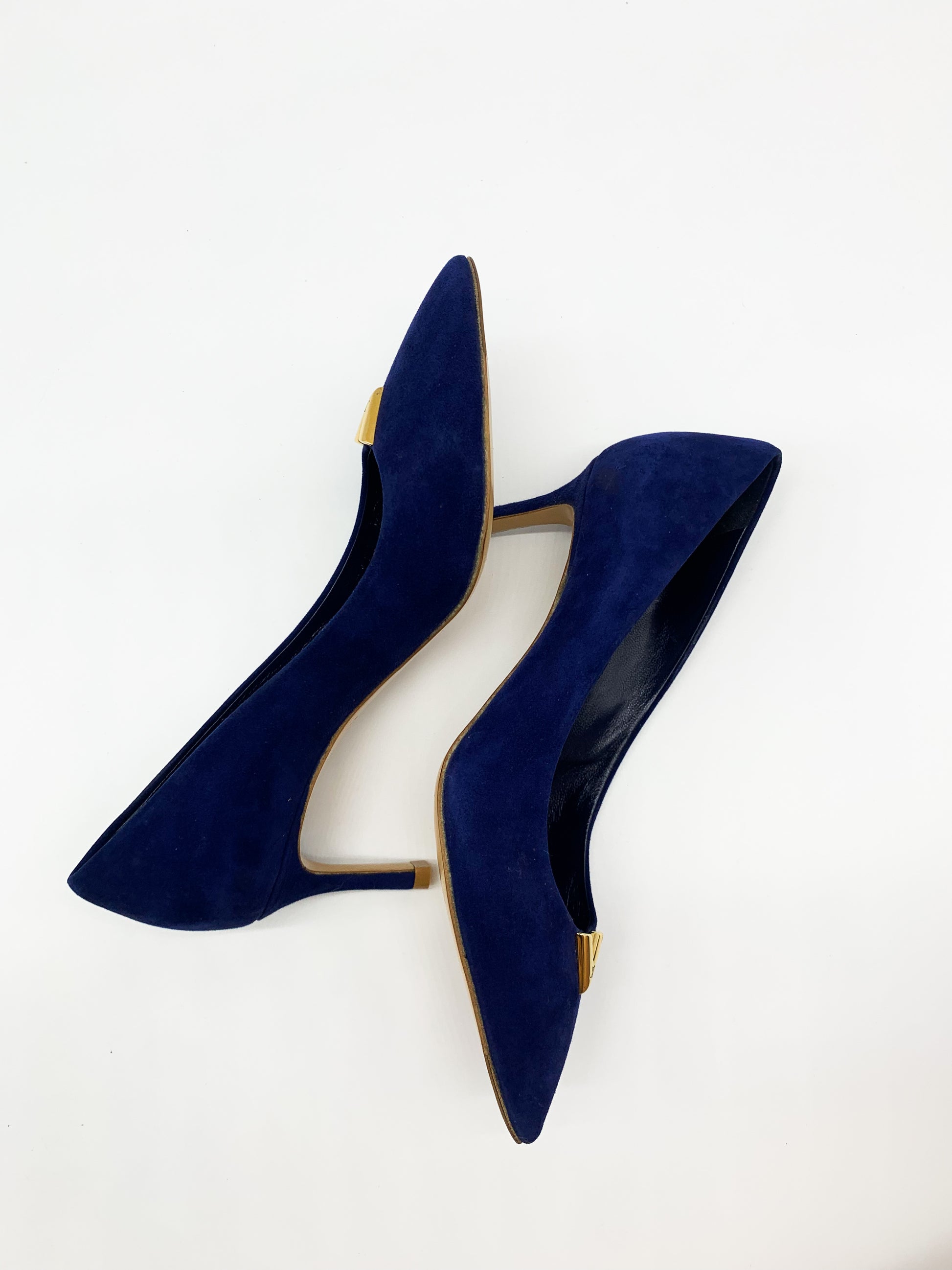 Louis Vuitton Heartbreaker Suede Pumps 35